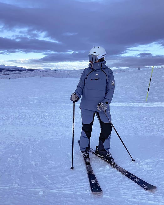 Kund @1ingriiid i Montec Fawk W Snowboardbyxa Dam Blue Steel/Black Renewed