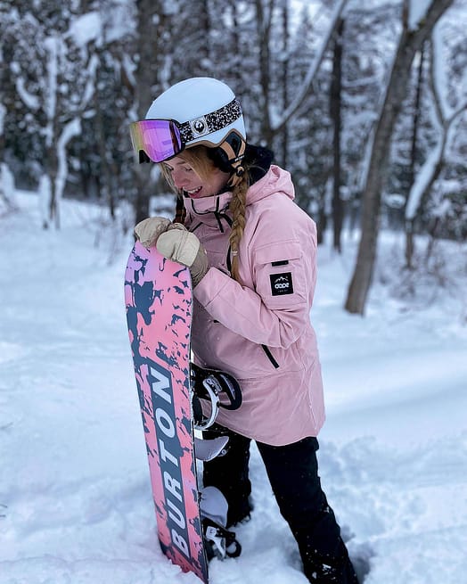 Kund @emma.jayyne i Dope Akin W Snowboardjacka Dam Soft Pink