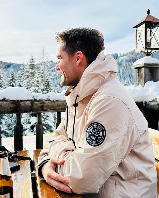 Kund @david.reus i Dope Blizzard Snowboardjacka Herr Sand