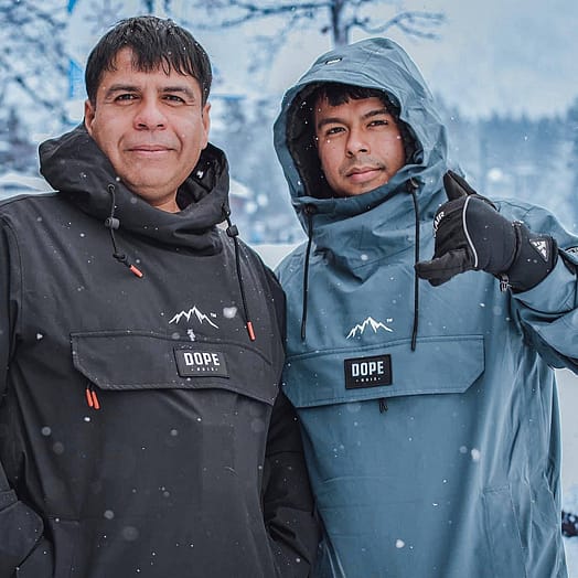 Kund @abe.montalvo i Dope Blizzard Light Outdoor Jacka Herr Black