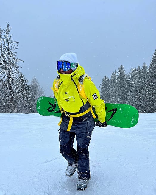 Kund @gtr_luso i Montec Doom Snowboardjacka Herr Bright Yellow/Black/Phantom