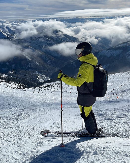 Kund @adam_kavci i Montec Doom Snowboardjacka Herr Bright Yellow/Black/Phantom