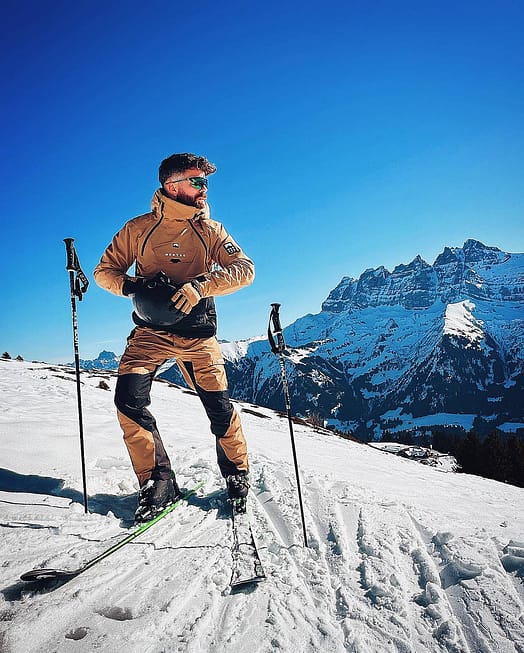 Kund @xavierpinsta i Montec Fawk Snowboardbyxa Herr Gold/Black