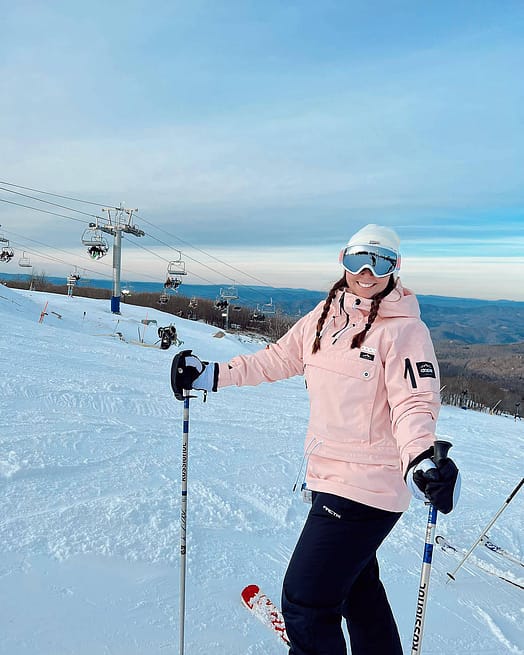 Kund @_sophieehughes i Dope Annok W Snowboardjacka Dam Soft Pink