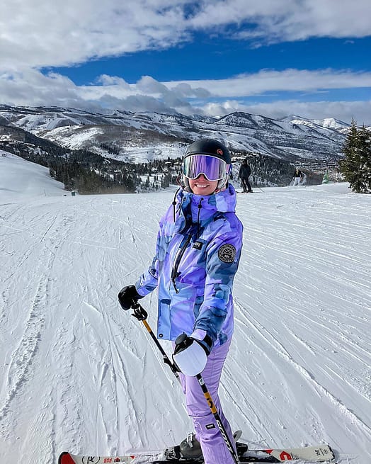 Kund @elegantfocused_divine i Dope Blizzard W Full Zip Snowboardjacka Dam Blot Violet