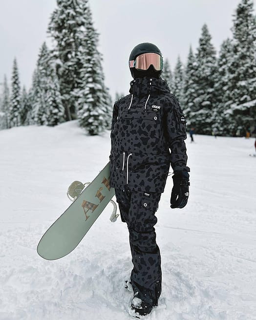 Kund @joannaaaleyva i Dope Annok W Snowboardjacka Dam Dots Phantom Renewed