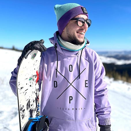 Kund @ratabb i Dope Yeti Snowboardjacka Herr 2X-Up Faded Violet
