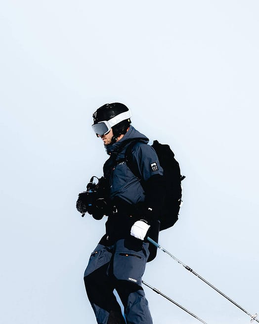 Kund @patrikwestli i Montec Arch Snowboardjacka Herr Metal Blue/Black Renewed