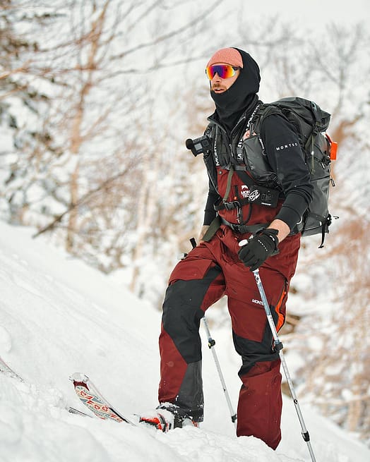 Kund @frozen__fingers i Montec Fawk Skidbyxa Herr Burgundy/Black