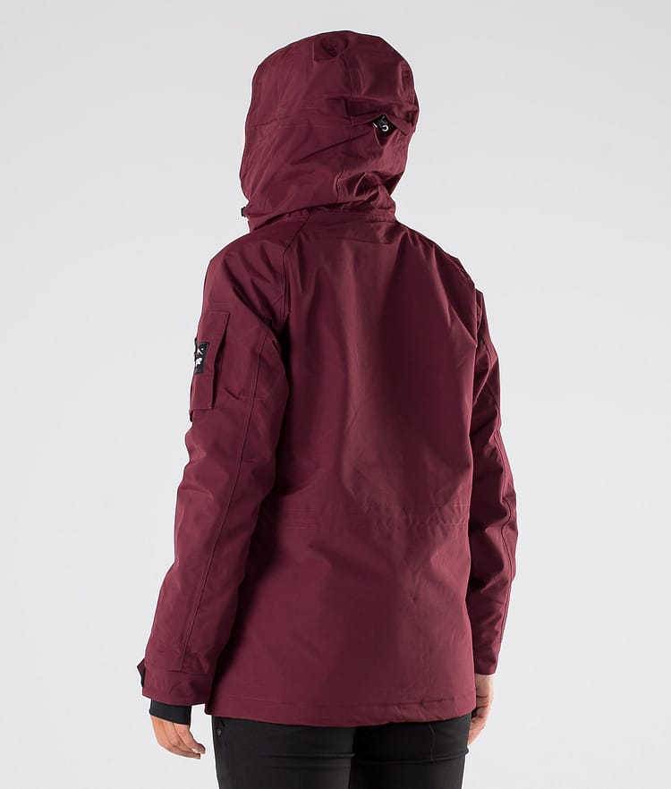 Dope Annok W 2019 Snowboardjacka Dam Burgundy, Bild 3 av 9