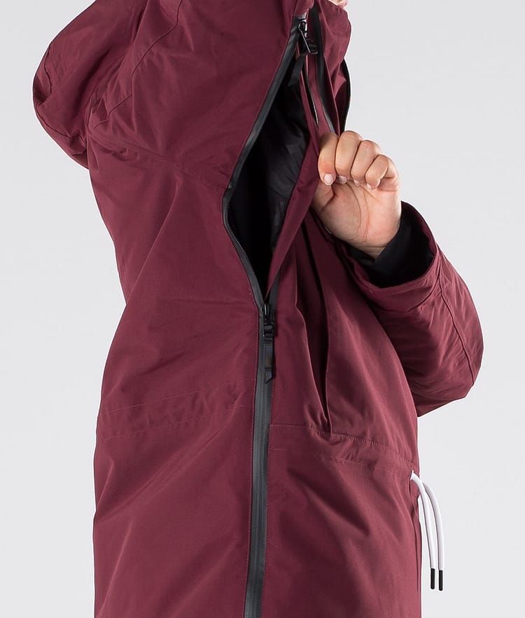 Dope Annok W 2019 Snowboardjacka Dam Burgundy, Bild 5 av 9