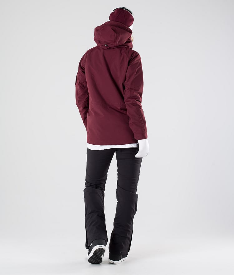 Dope Annok W 2019 Snowboardjacka Dam Burgundy, Bild 9 av 9