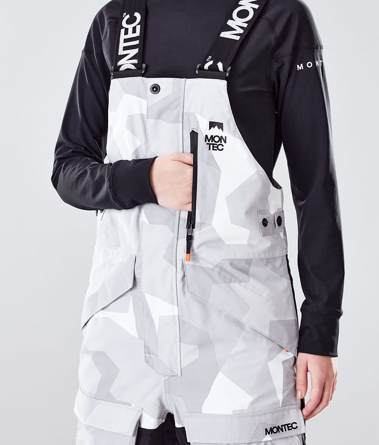 Montec Fawk W 2020 Skidbyxa Dam Snow Camo/Black, Bild 4 av 6