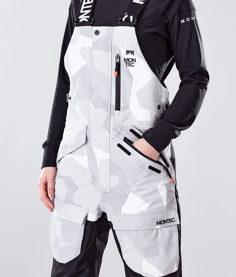 Montec Fawk W 2020 Skidbyxa Dam Snow Camo/Black, Bild 5 av 6