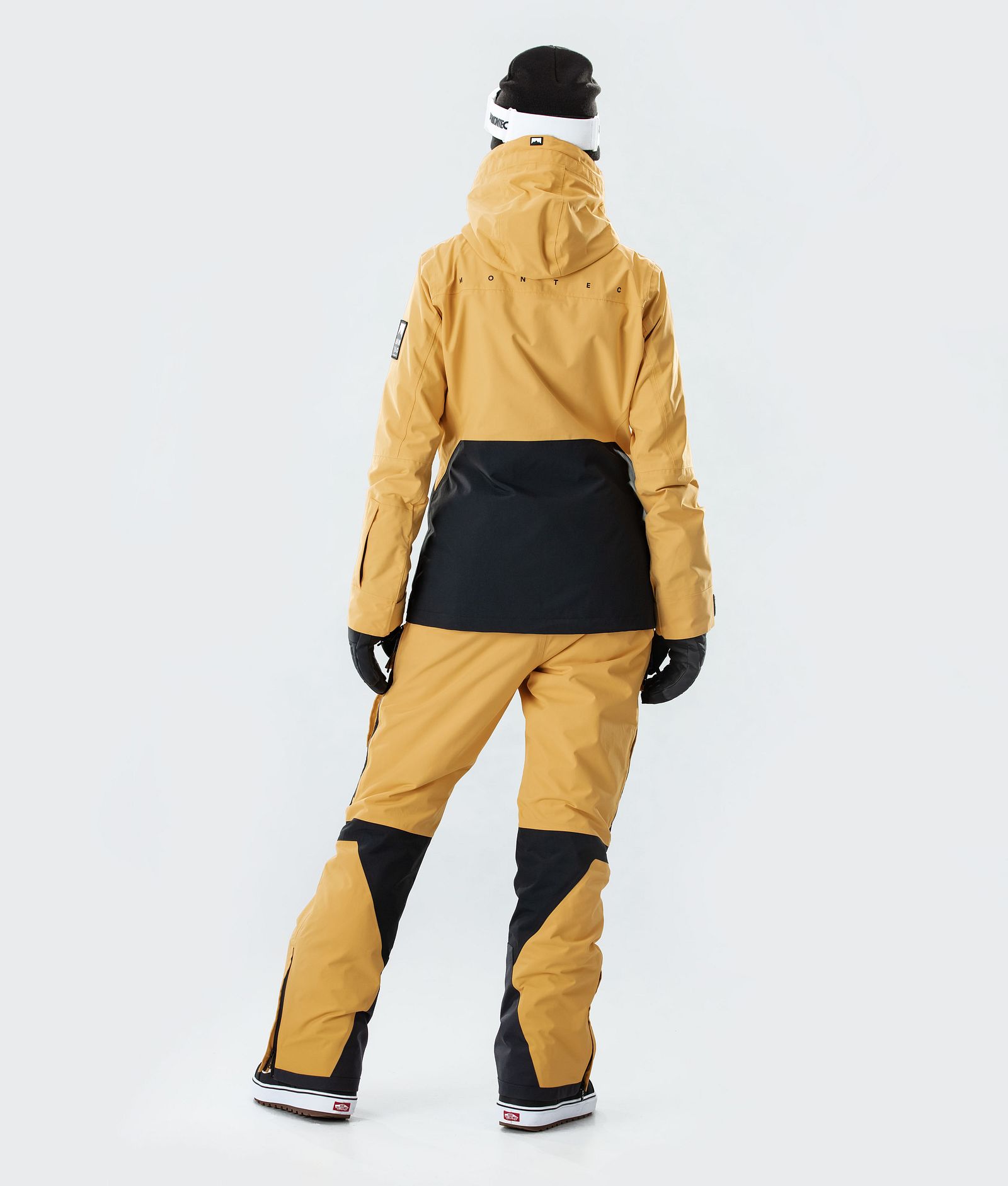 Montec Moss W 2020 Snowboardjacka Dam Yellow/Black, Bild 9 av 9