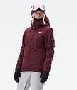 Dope Divine W Snowboardjacka Dam Burgundy
