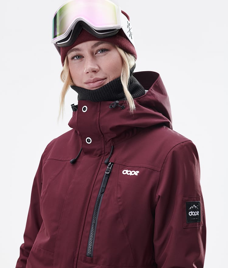 Dope Divine W Snowboardjacka Dam Burgundy, Bild 2 av 9