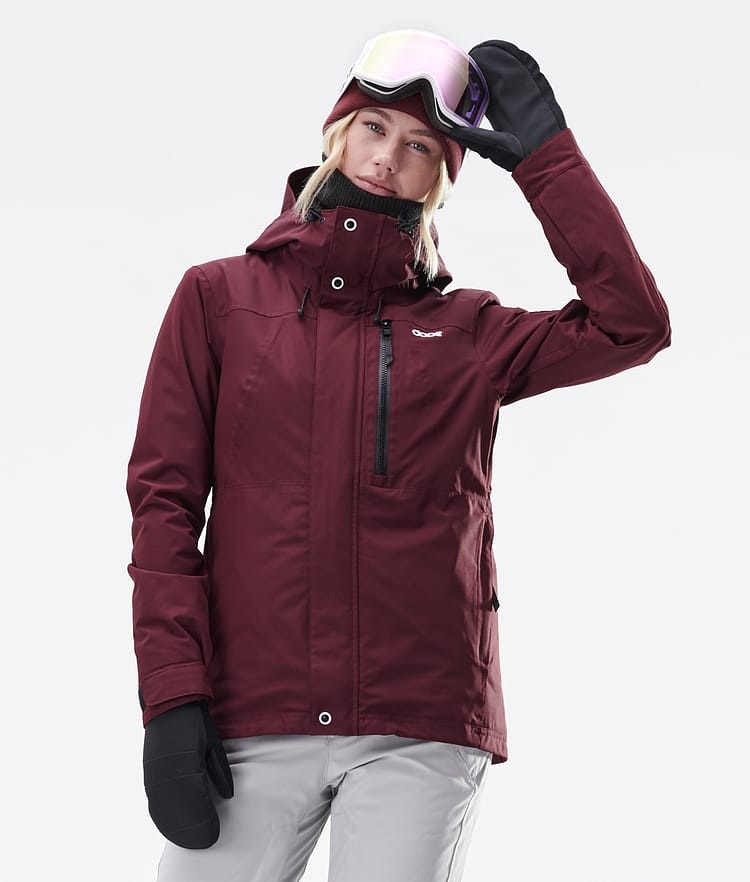 Dope Divine W Snowboardjacka Dam Burgundy, Bild 4 av 9