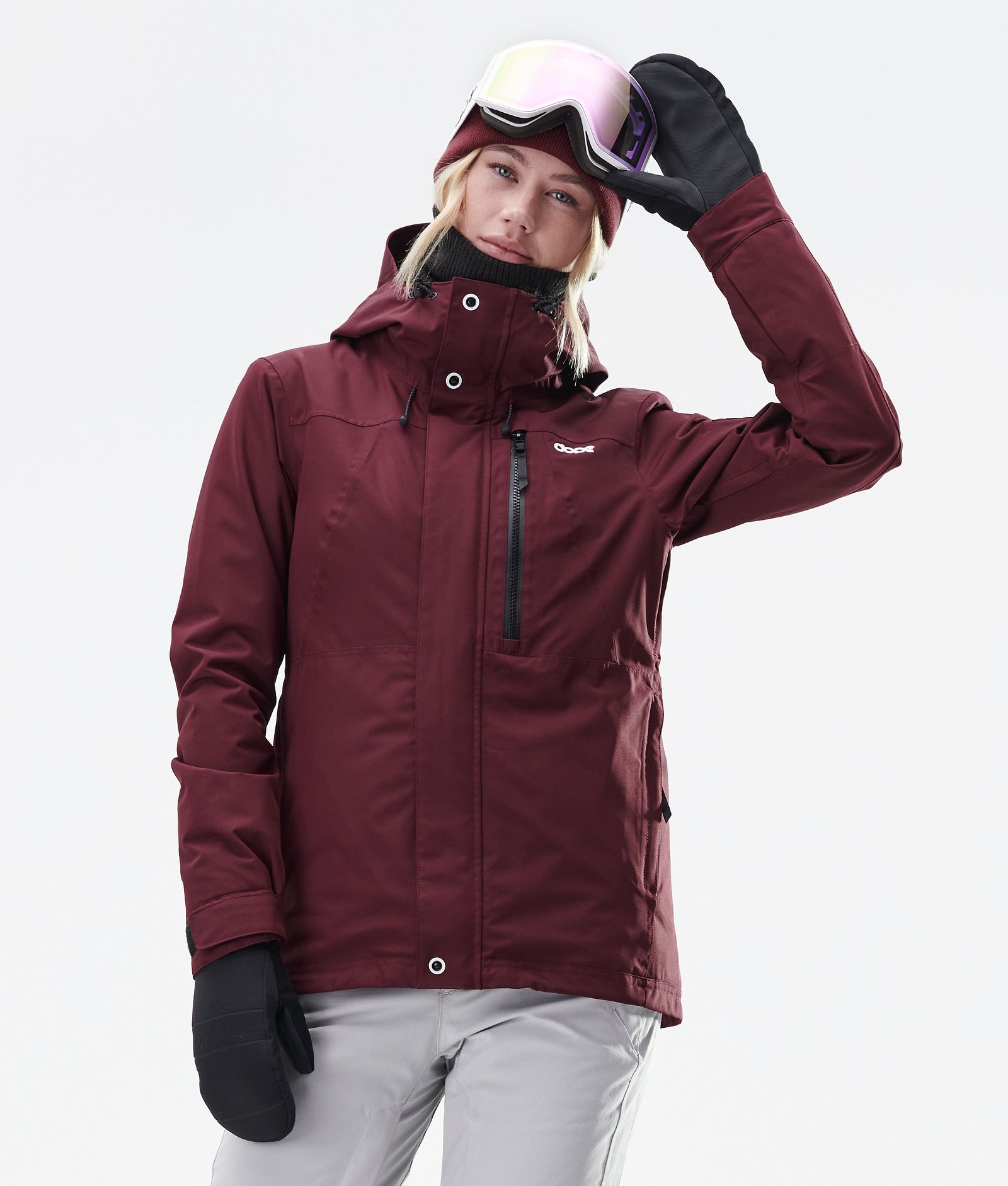 Dope Divine W Snowboardjacka Dam Burgundy, Bild 4 av 9