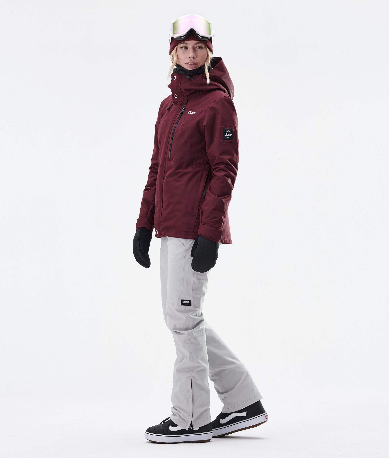 Dope Divine W Snowboardjacka Dam Burgundy, Bild 8 av 9