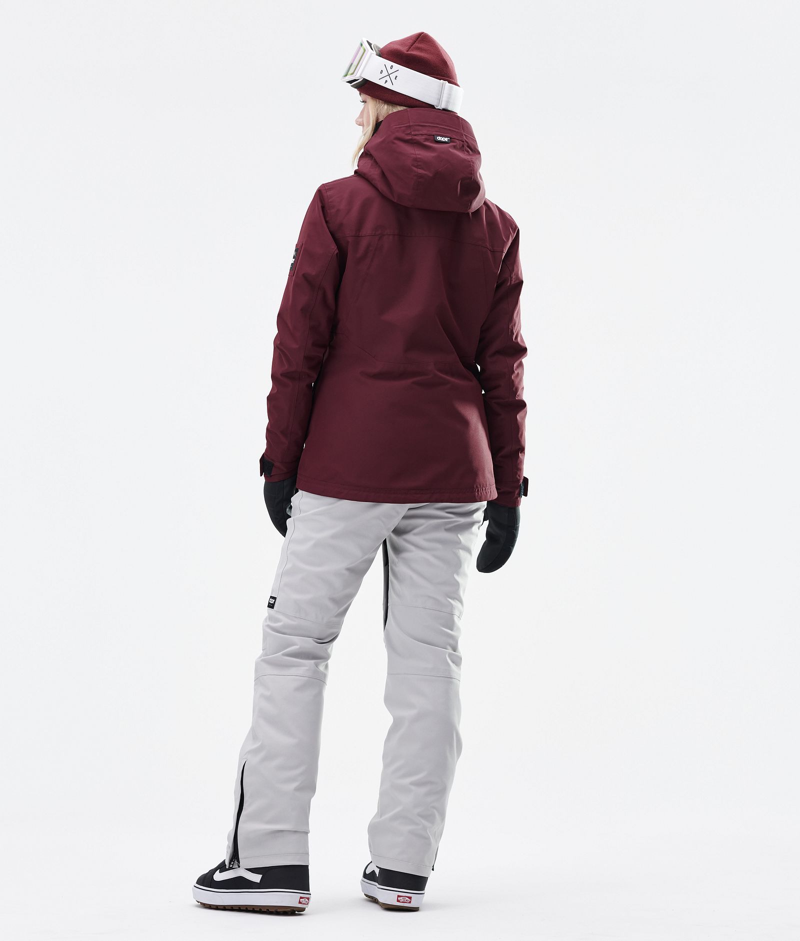 Dope Divine W Snowboardjacka Dam Burgundy, Bild 9 av 9
