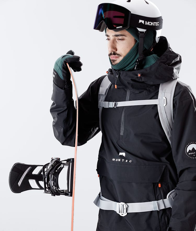 Montec Typhoon 2020 Snowboardjacka Herr Black, Bild 2 av 9