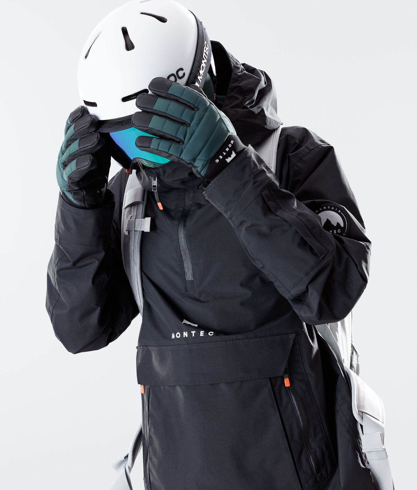 Montec Typhoon 2020 Snowboardjacka Herr Black, Bild 3 av 9