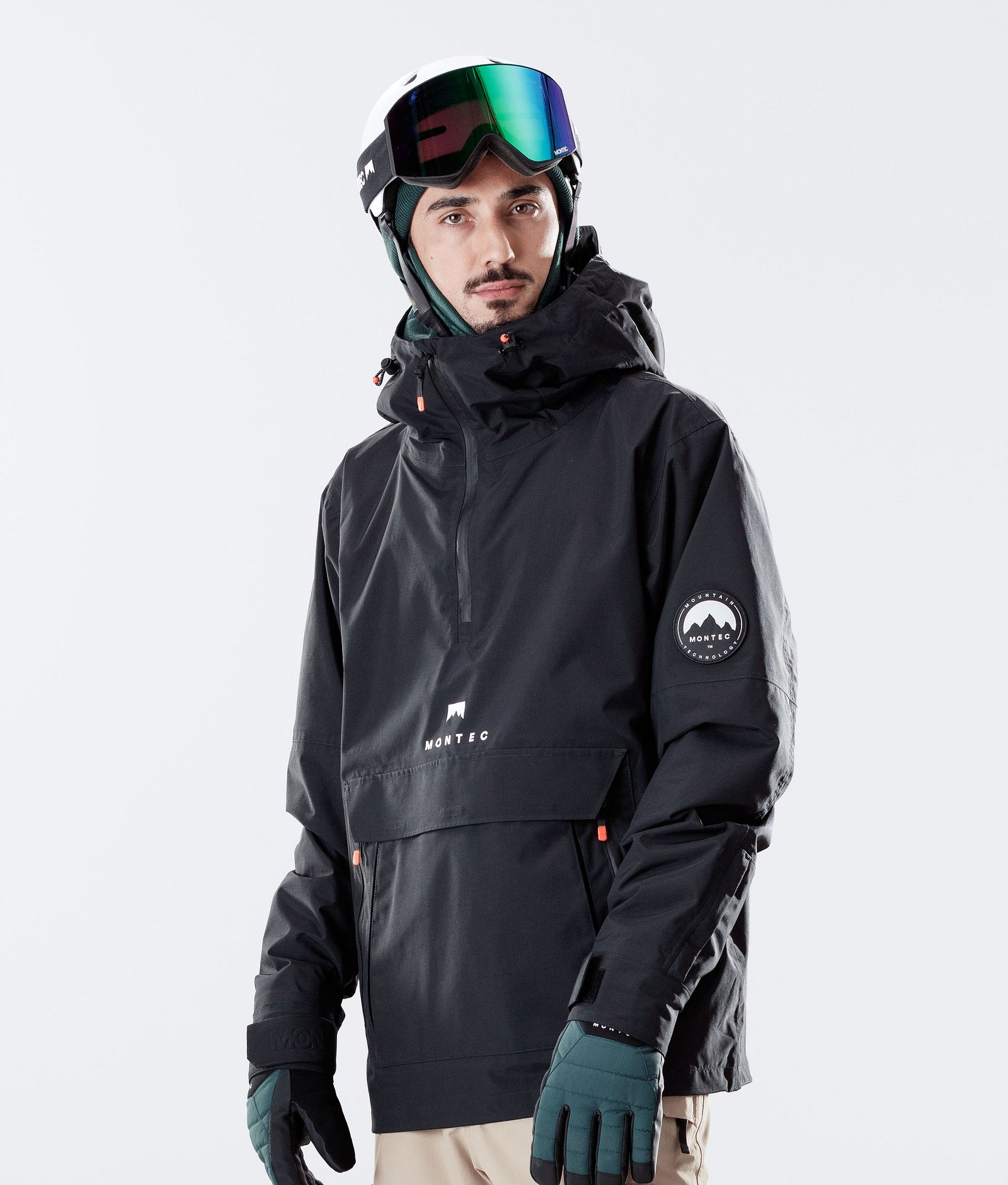 Montec Typhoon 2020 Snowboardjacka Herr Black, Bild 4 av 9