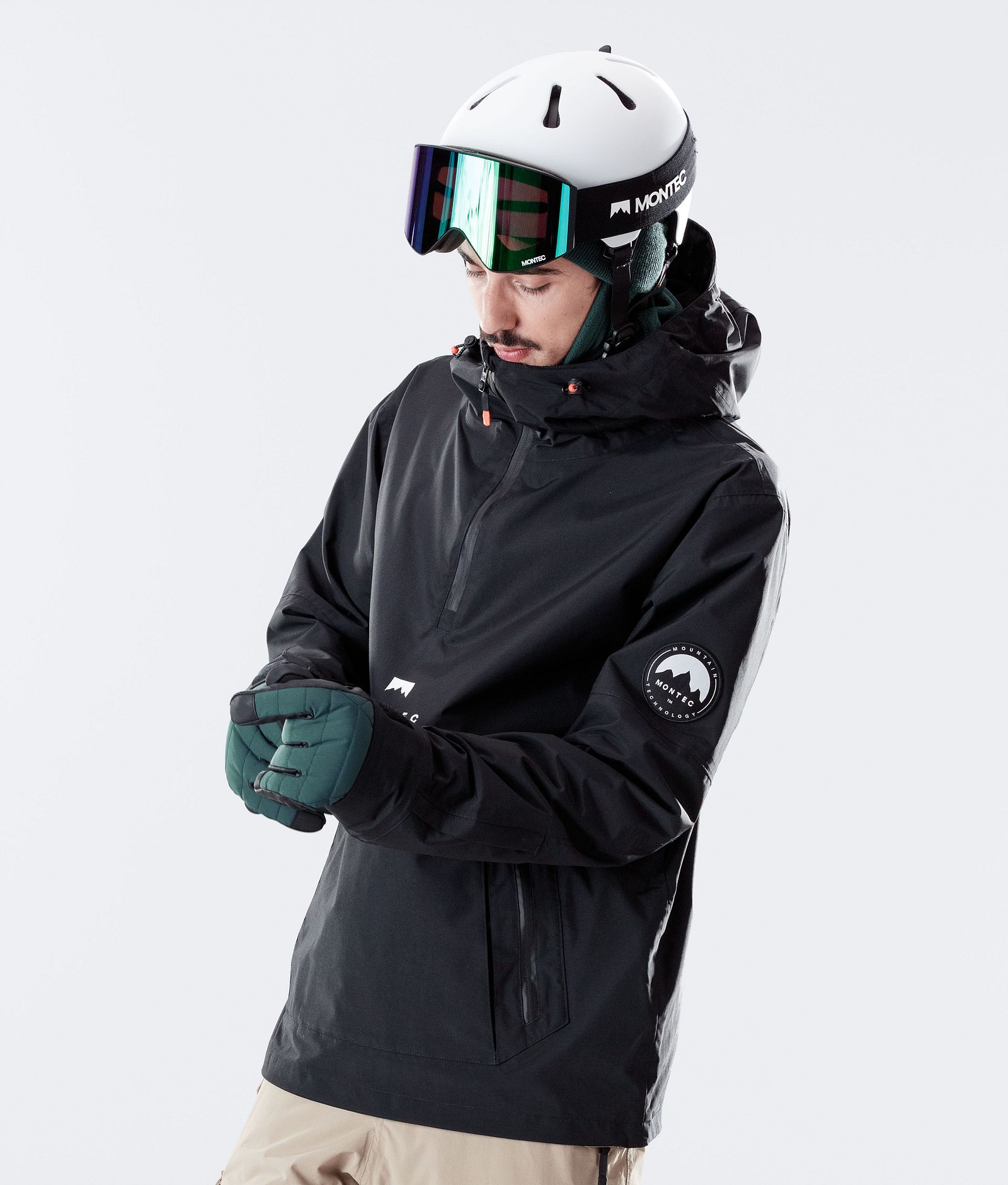 Montec Typhoon 2020 Snowboardjacka Herr Black, Bild 5 av 9