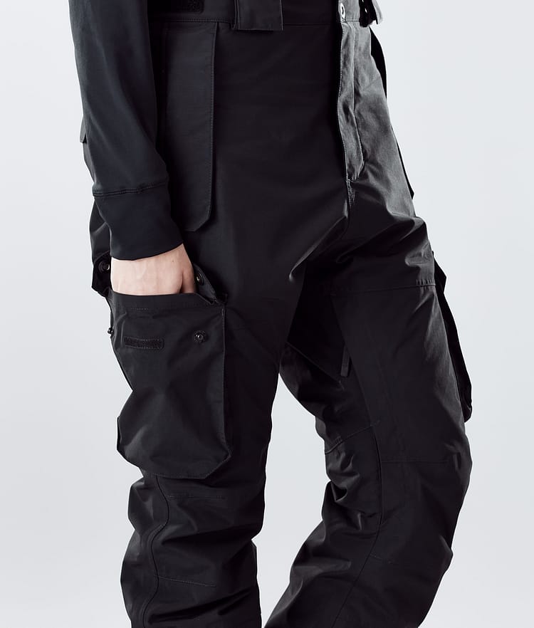 Montec Doom W 20 Snowboardbyxa Dam Black Renewed, Bild 5 av 6