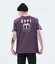 Dope Daily T-shirt Herr Palm Faded Grape