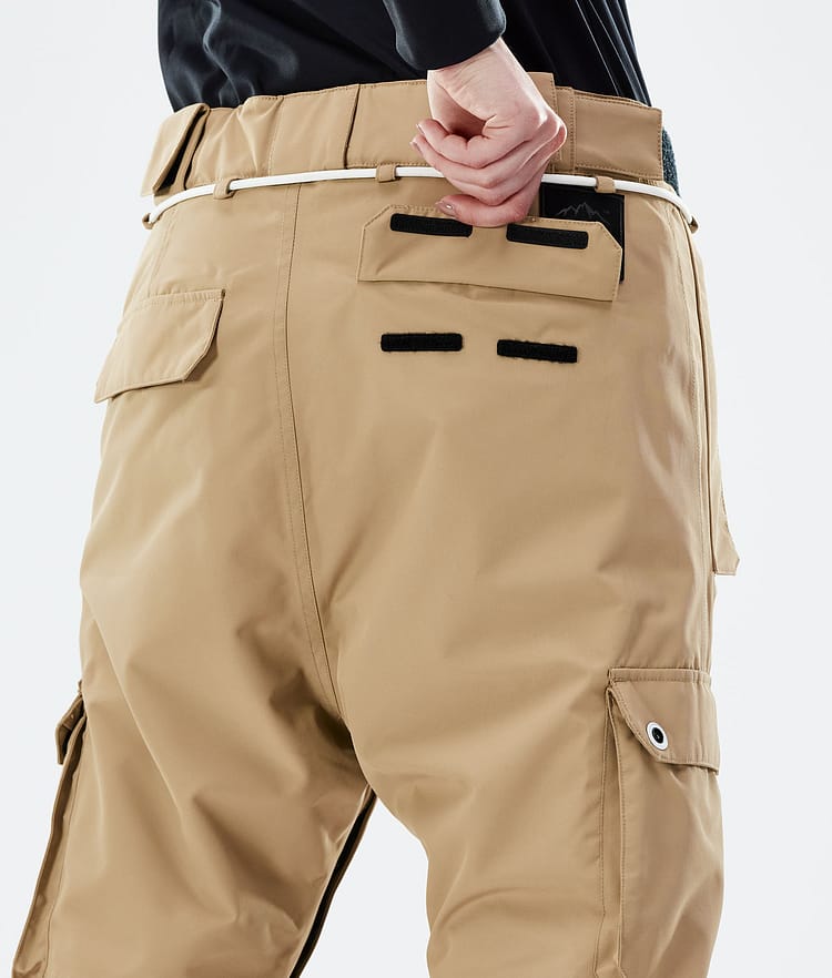 Dope Iconic W 21 Skidbyxa Dam Khaki, Bild 6 av 6