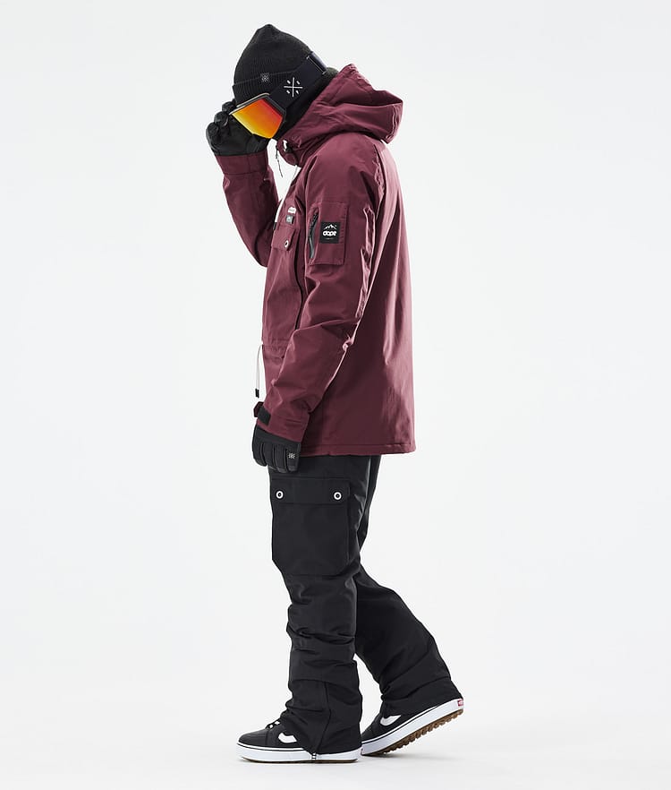 Dope Annok 21 Snowboardjacka Herr Burgundy, Image 5 of 10