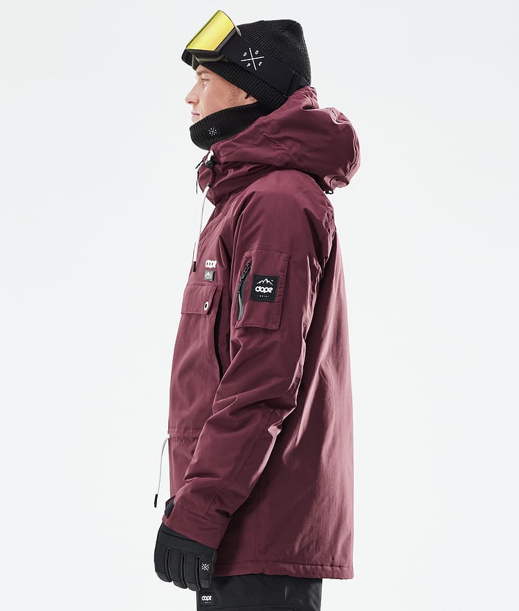 Dope Annok 21 Snowboardjacka Herr Burgundy, Image 7 of 10