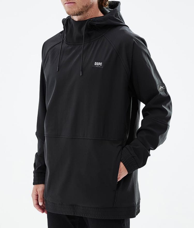 Dope Koi Hood Man Black