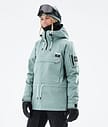 Dope Annok W 21 Snowboardjacka Dam Faded Green