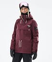 Dope Annok W 21 Snowboardjacka Dam Burgundy