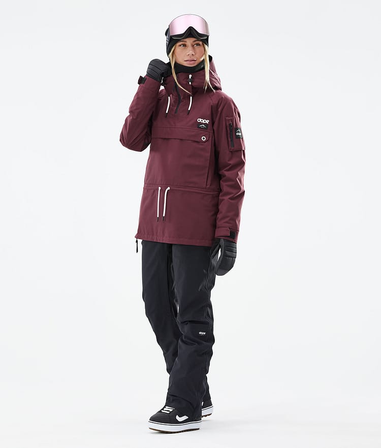 Dope Annok W 21 Snowboardjacka Dam Burgundy, Image 3 of 9