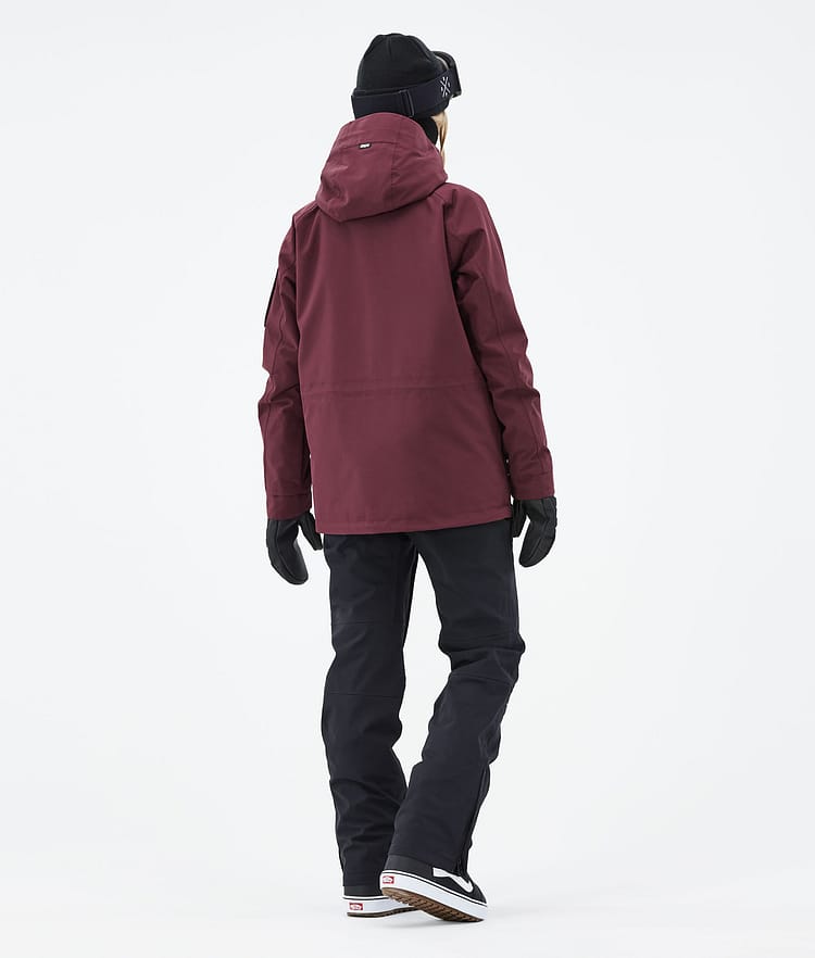 Dope Annok W 21 Snowboardjacka Dam Burgundy, Image 5 of 9