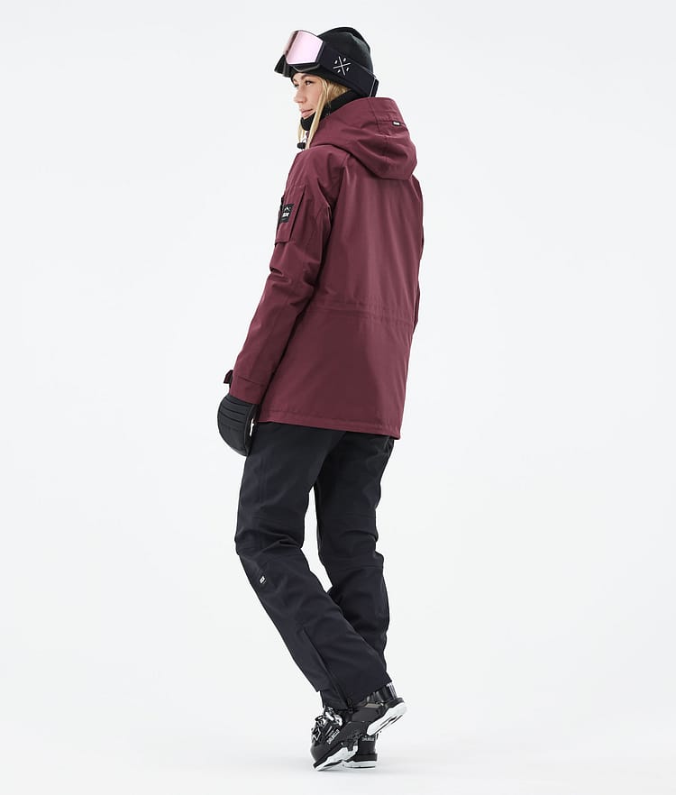 Dope Annok W 21 Skidjacka Dam Burgundy, Image 5 of 9