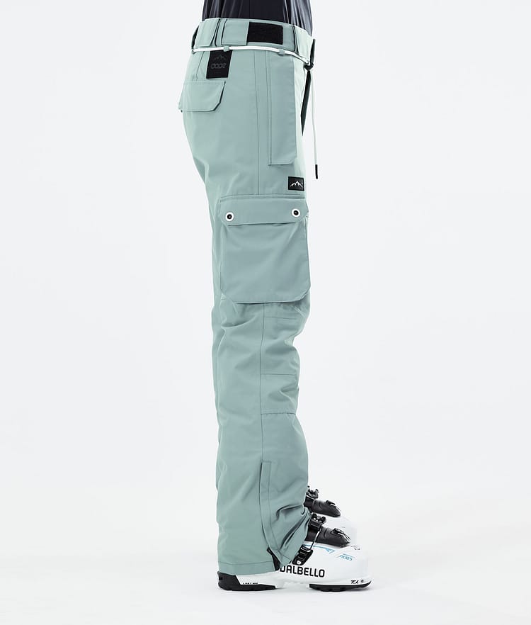 Dope Iconic W 21 Skidbyxa Dam Faded Green, Image 2 of 6