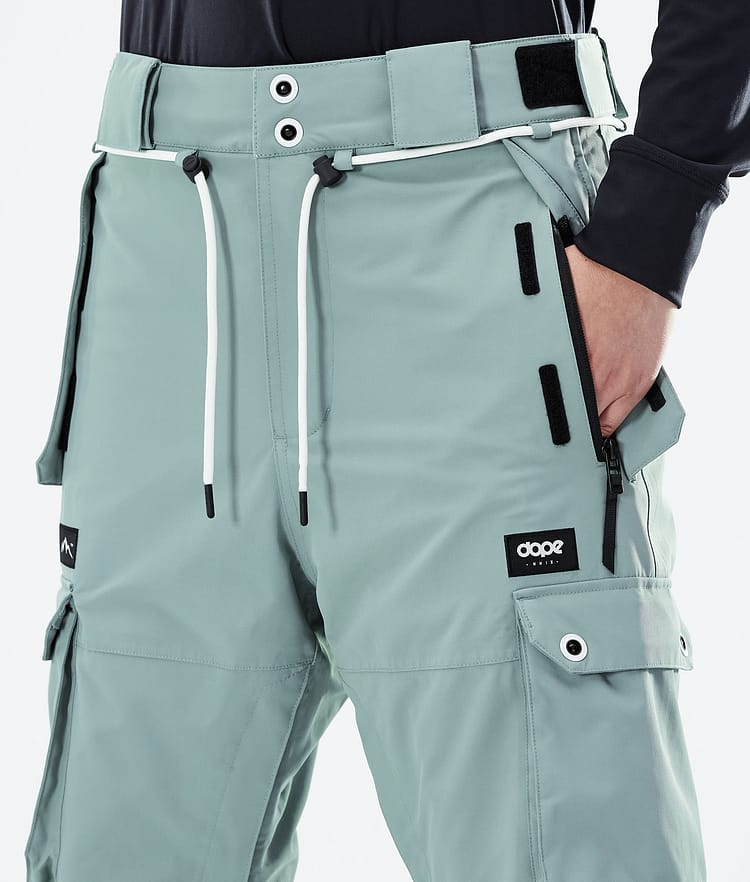 Dope Iconic W 21 Snowboardbyxa Dam Faded Green, Image 4 of 6