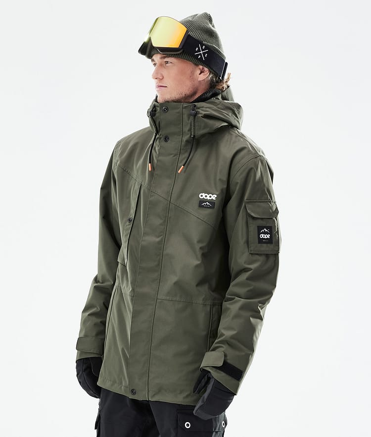 Dope Adept 2021 Skidjacka Herr Olive Green, Bild 1 av 11