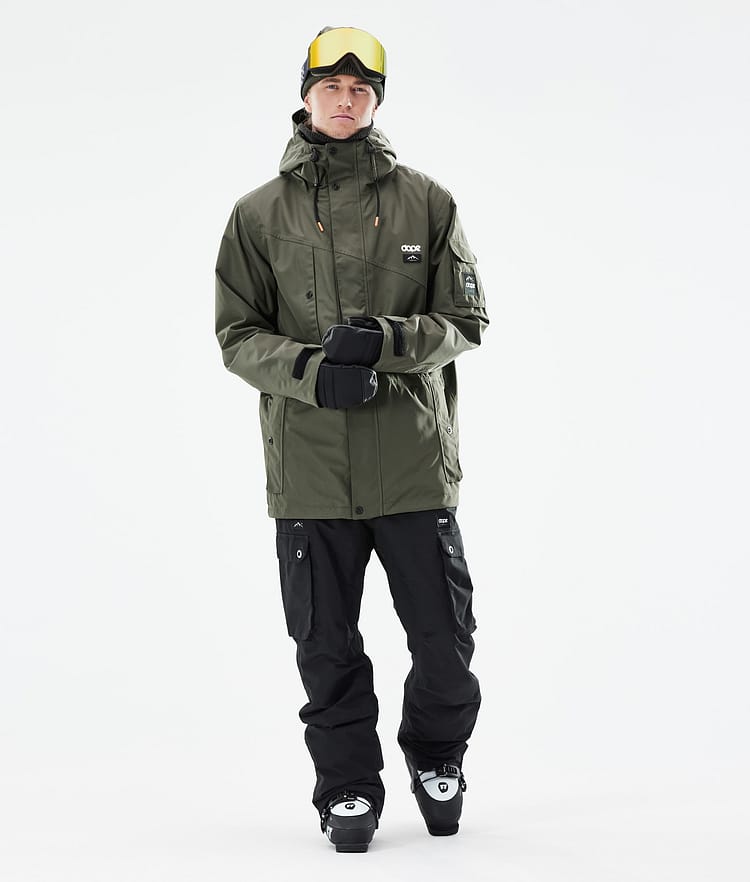 Dope Adept 2021 Skidjacka Herr Olive Green, Bild 4 av 11