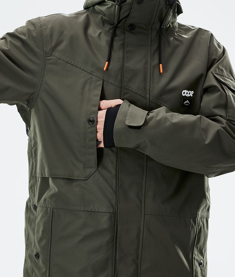Dope Adept 2021 Skidjacka Herr Olive Green, Bild 10 av 11