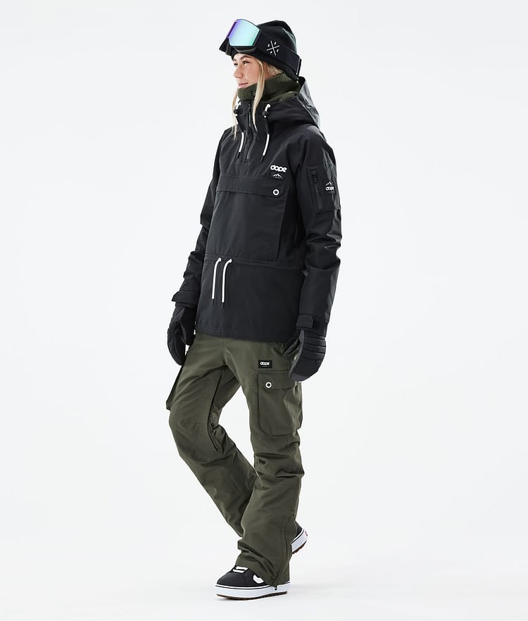 Dope Annok W 21 Snowboardjacka Dam Black, Image 3 of 9