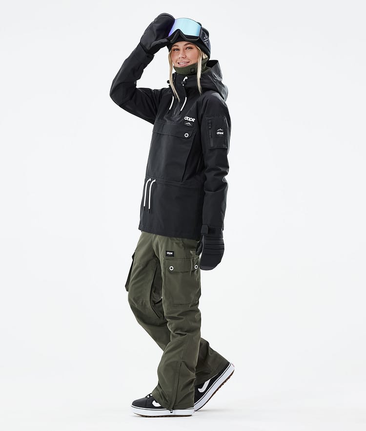 Dope Annok W 21 Snowboardjacka Dam Black, Image 4 of 9