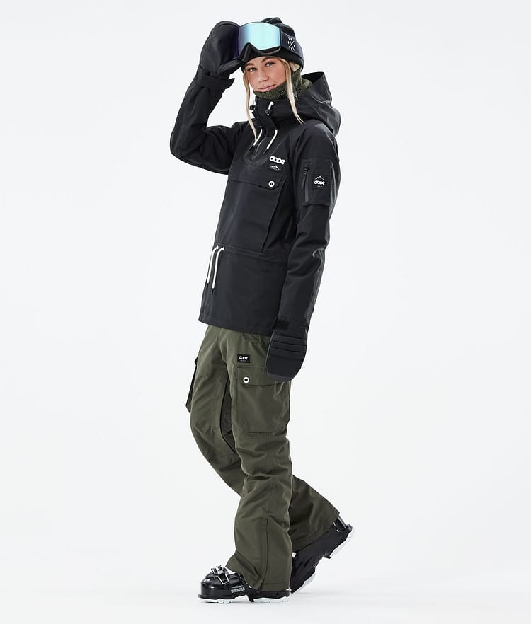 Dope Annok W 21 Skidjacka Dam Black, Image 4 of 9