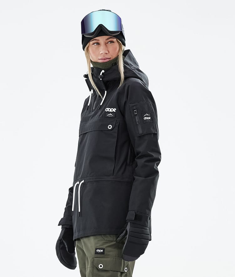 Dope Annok W 21 Snowboardjacka Dam Black, Image 6 of 9