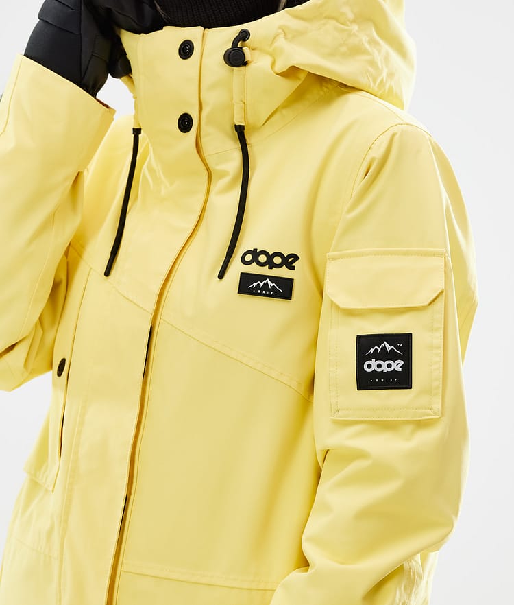 Dope Adept W 2021 Skidjacka Dam Faded Yellow, Bild 2 av 11